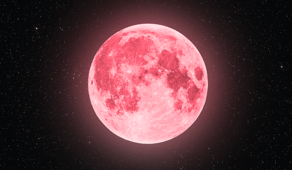 A ‘Super Pink Moon’ Will Shine Big And Bright In Texas Skies Tonight