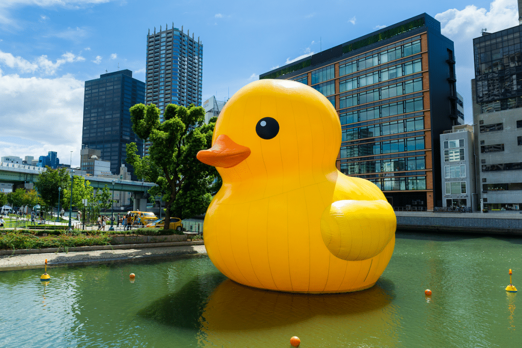 A Skyscraper-Sized Rubber Duck Is Swimming Into Fort Worth This Weekend