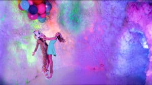Photo of the Rainbow Vomit immersive art experience