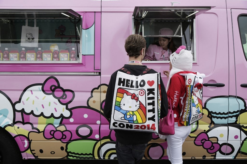 Hello Kitty Cafe Food Truck Is Cruising Through Dallas Next Month