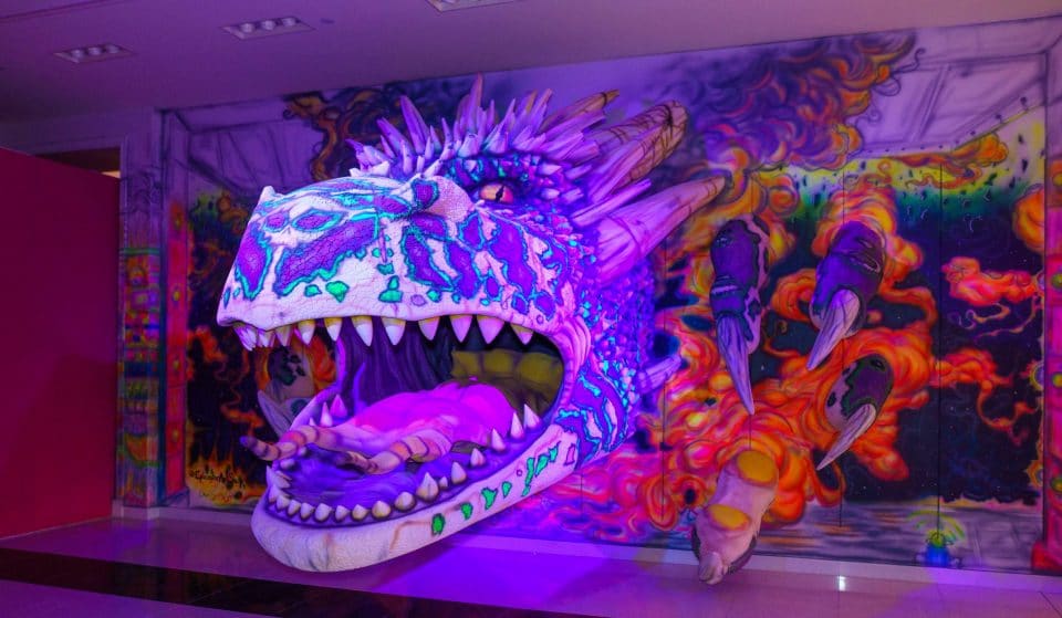 An Ancient Dragon Narrates A Colorful 360° Artistic Experience In Dallas