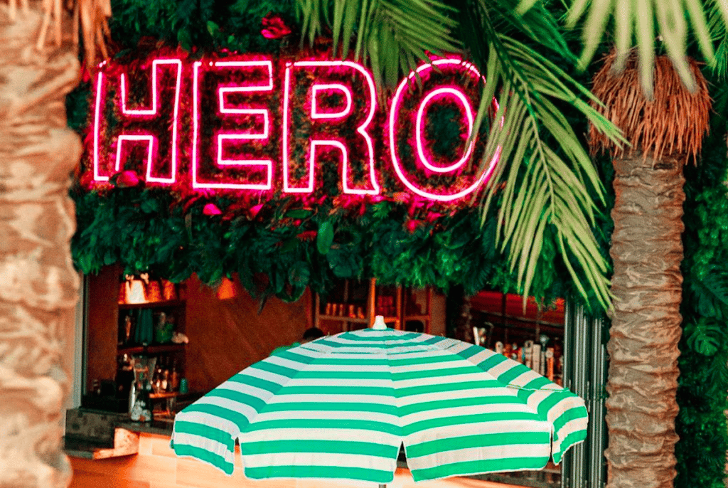 Miami Vice-Themed Pop Up Turns Sports Bar Into Vintage Paradise