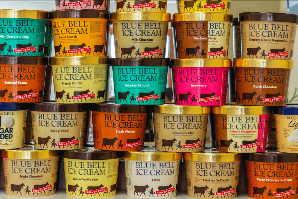 Survey Names Blue Bell Worst Super Market Ice Cream In Country