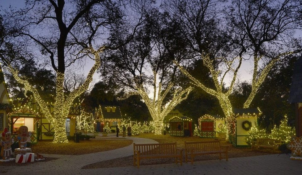 Over 1 Million Lights Will Light Up Dallas Arboretum For “Holiday At The Arboretum” This Month