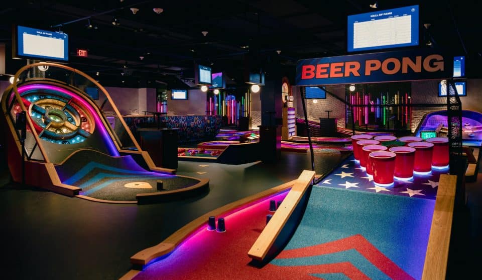 A Gigantic Tech-Infused Mini Golf Concept Bar Is Coming To Dallas