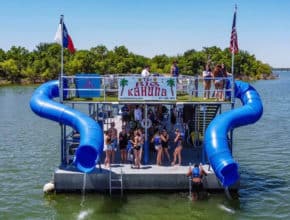 Board The Largest Party Barge In Texas Just 30 Minutes South Of Dallas