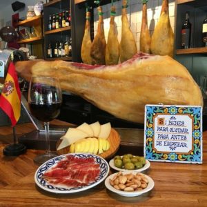 Jamon Iberico and other Spanish tapas from Cafe Madrid in Dallas