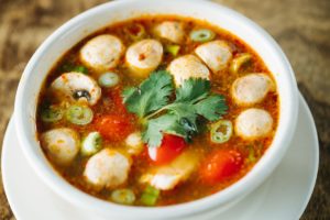 Thai soup from Si Lom Thai Asian Fusion in Dallas