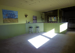 Image showing an abandoned building in the town of Lobo in Texas