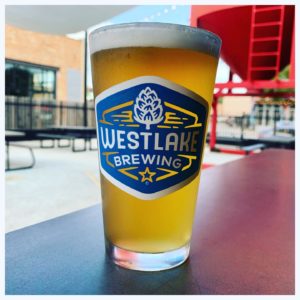 Pint from Westlake Brewing Company in Dallas